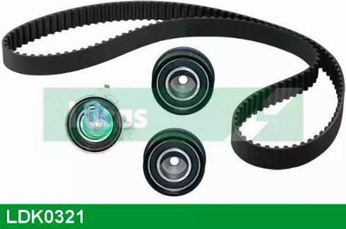 Lucas Engine Drive LDK0321 - Zobsiksnas komplekts autospares.lv