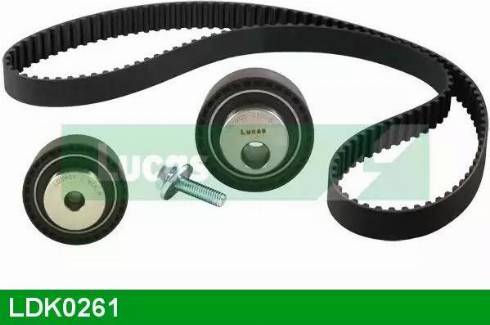 Lucas Engine Drive LDK0261 - Zobsiksnas komplekts www.autospares.lv