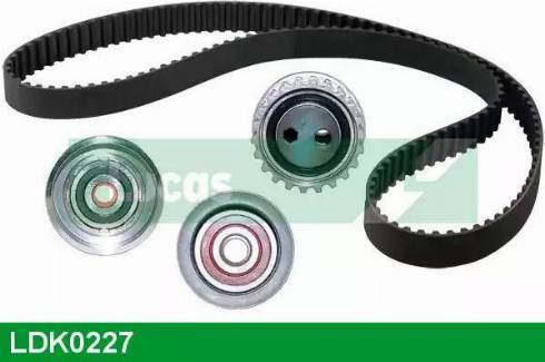 Lucas Engine Drive LDK0227 - Zobsiksnas komplekts autospares.lv