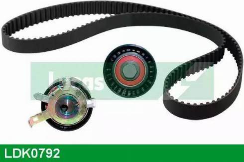 Lucas Engine Drive LDK0792 - Комплект зубчатого ремня ГРМ www.autospares.lv