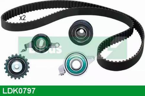 Lucas Engine Drive LDK0797 - Timing Belt Set www.autospares.lv