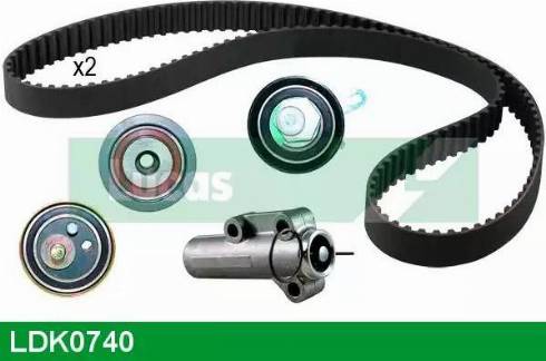 Lucas Engine Drive LDK0740 - Zobsiksnas komplekts www.autospares.lv