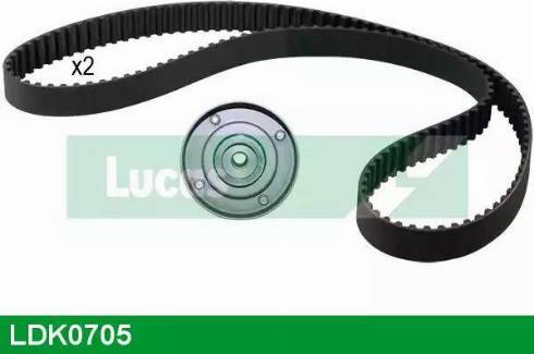 Lucas Engine Drive LDK0705 - Zobsiksnas komplekts www.autospares.lv