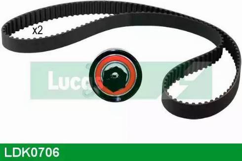 Lucas Engine Drive LDK0706 - Zobsiksnas komplekts www.autospares.lv