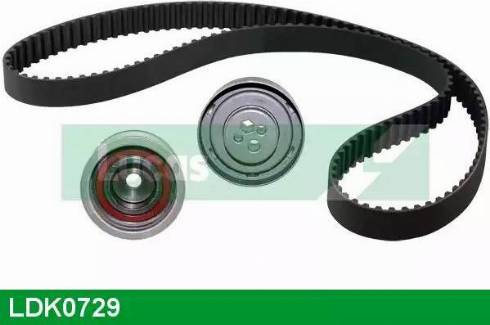 Lucas Engine Drive LDK0729 - Zobsiksnas komplekts www.autospares.lv