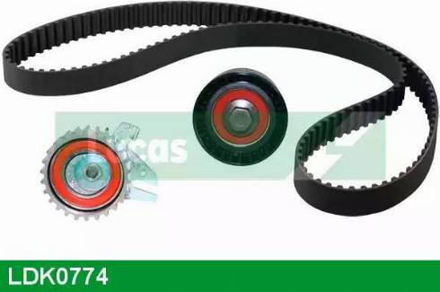 Lucas Engine Drive LDK0774 - Комплект зубчатого ремня ГРМ www.autospares.lv