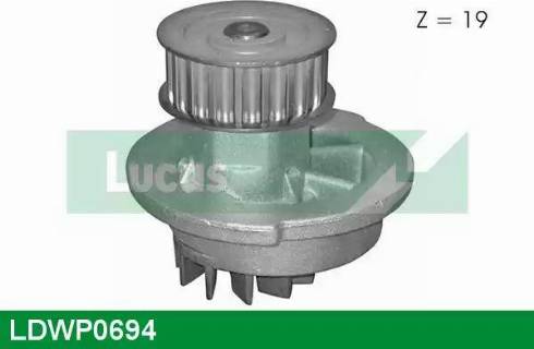 Lucas Engine Drive LDWP0694 - Ūdenssūknis www.autospares.lv