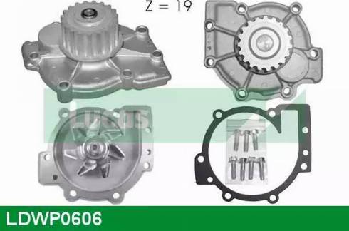 Lucas Engine Drive LDWP0606 - Ūdenssūknis www.autospares.lv