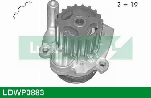 Lucas Engine Drive LDWP0883 - Ūdenssūknis www.autospares.lv