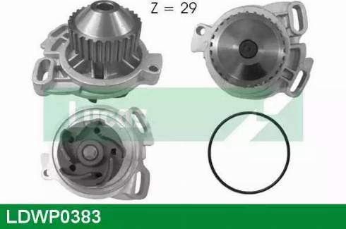 Lucas Engine Drive LDWP0383 - Ūdenssūknis autospares.lv