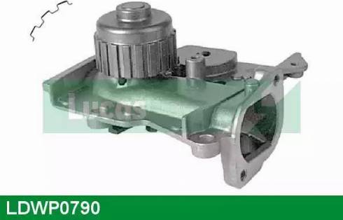 Lucas Engine Drive LDWP0790 - Ūdenssūknis www.autospares.lv