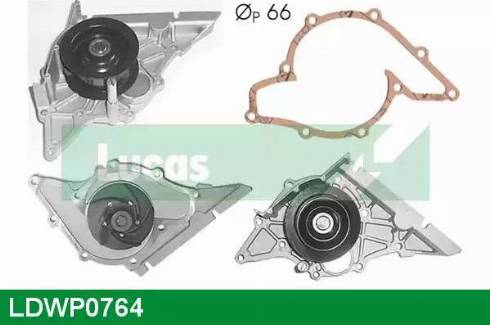 Lucas Engine Drive LDWP0764 - Ūdenssūknis www.autospares.lv