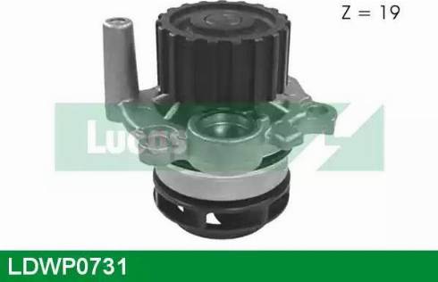 Lucas Engine Drive LDWP0731 - Water Pump www.autospares.lv