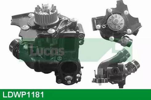 Lucas Engine Drive LDWP1181 - Ūdenssūknis www.autospares.lv