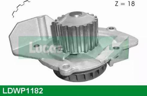 Lucas Engine Drive LDWP1182 - Водяной насос www.autospares.lv