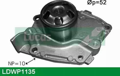 Lucas Engine Drive LDWP1135 - Ūdenssūknis autospares.lv