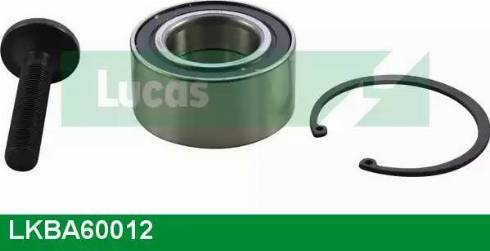 Lucas Engine Drive LKBA60012 - Подшипник ступицы колеса, комплект www.autospares.lv