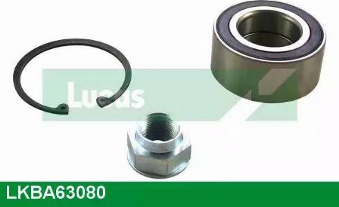 Lucas Engine Drive LKBA63080 - Подшипник ступицы колеса, комплект www.autospares.lv