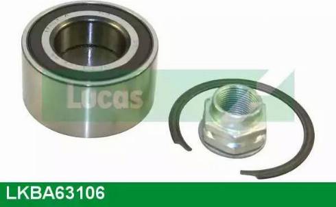 Lucas Engine Drive LKBA63106 - Riteņa rumbas gultņa komplekts www.autospares.lv