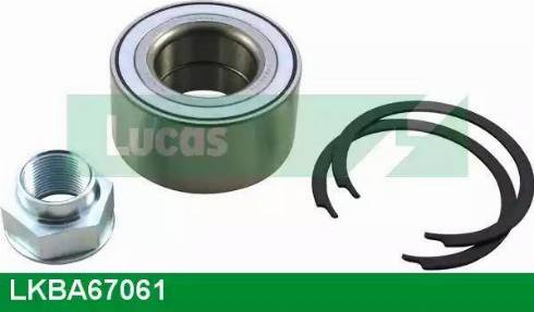 Lucas Engine Drive LKBA67061 - Riteņa rumbas gultņa komplekts www.autospares.lv