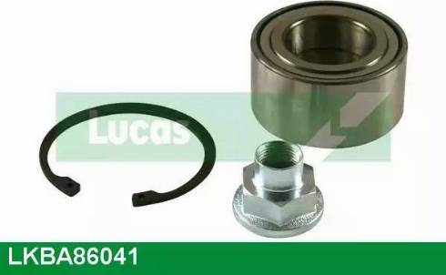 Lucas Engine Drive LKBA86041 - Подшипник ступицы колеса, комплект www.autospares.lv