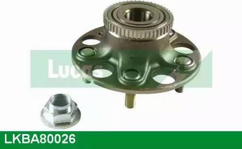 Lucas Engine Drive LKBA80026 - Ступица колеса, поворотный кулак www.autospares.lv