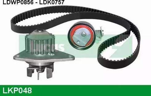 Lucas Engine Drive LKP048 - Ūdenssūknis + Zobsiksnas komplekts www.autospares.lv