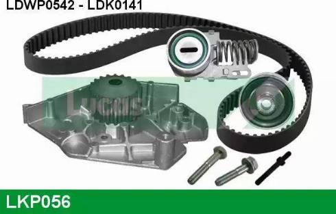 Lucas Engine Drive LKP056 - Ūdenssūknis + Zobsiksnas komplekts www.autospares.lv