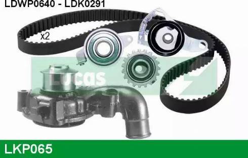 Lucas Engine Drive LKP065 - Water Pump & Timing Belt Set www.autospares.lv