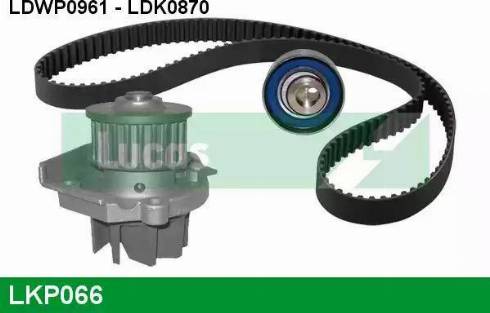 Lucas Engine Drive LKP066 - Ūdenssūknis + Zobsiksnas komplekts www.autospares.lv