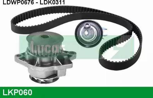 Lucas Engine Drive LKP060 - Ūdenssūknis + Zobsiksnas komplekts autospares.lv