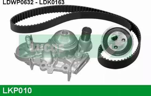 Lucas Engine Drive LKP010 - Ūdenssūknis + Zobsiksnas komplekts www.autospares.lv