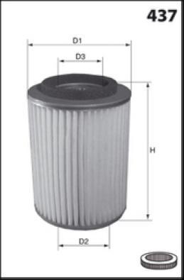 Lucas Filters LFAF349 - Gaisa filtrs www.autospares.lv