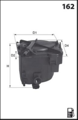 Lucas Filters LFDF121 - Degvielas filtrs autospares.lv