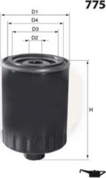 Lucas Filters LFOS267 - Oil Filter www.autospares.lv