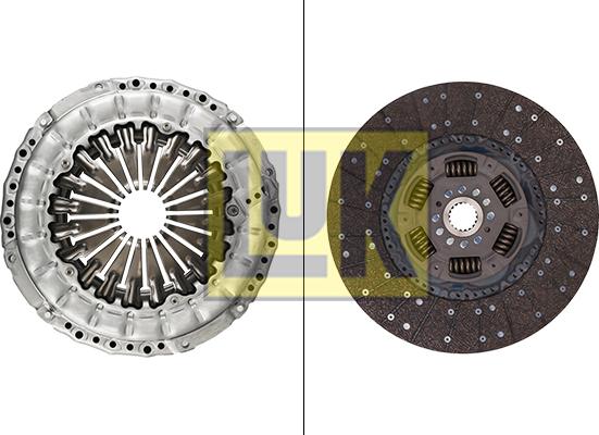 LUK 640 3014 19 - Sajūga komplekts www.autospares.lv