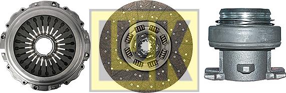 LUK 640 2950 00 - Clutch Kit www.autospares.lv