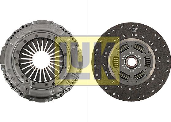 LUK 643 3463 09 - Sajūga komplekts www.autospares.lv