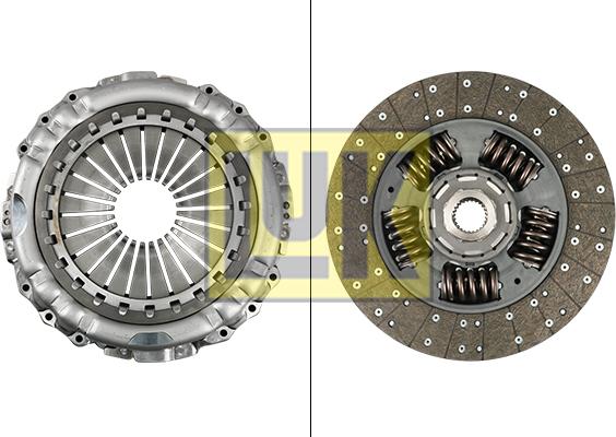 LUK 643 3424 09 - Sajūga komplekts www.autospares.lv