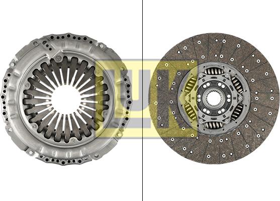 LUK 643 3421 09 - Sajūga komplekts www.autospares.lv