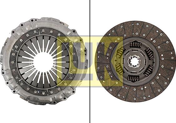 LUK 643 3474 09 - Sajūga komplekts www.autospares.lv