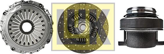 LUK 643 3471 00 - Комплект сцепления www.autospares.lv