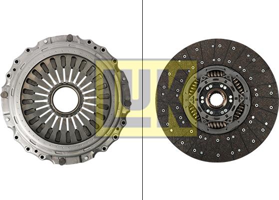 LUK 643 3087 09 - Sajūga komplekts www.autospares.lv