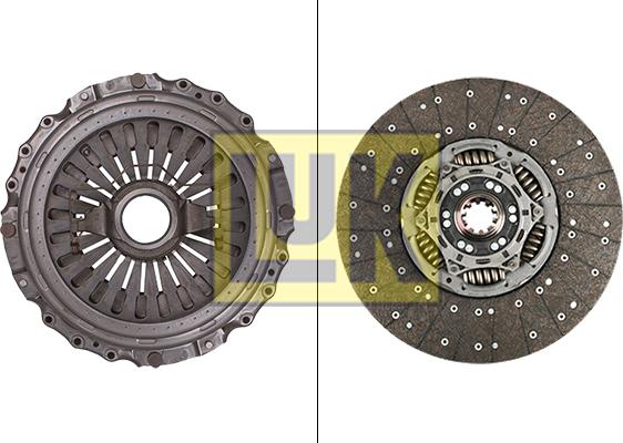 LUK 643 3344 00 - Sajūga komplekts www.autospares.lv