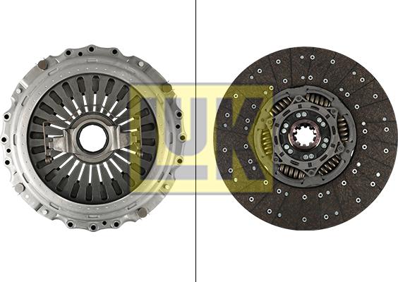 LUK 643 3350 00 - Sajūga komplekts www.autospares.lv