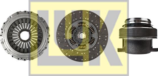 LUK 643 3290 00 - Комплект сцепления www.autospares.lv