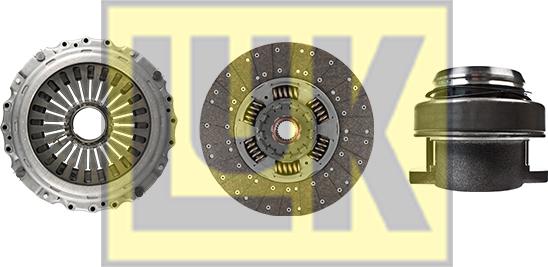 LUK 643 3288 00 - Комплект сцепления www.autospares.lv