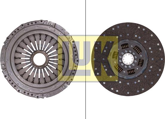 LUK 636 3002 09 - Sajūga komplekts www.autospares.lv