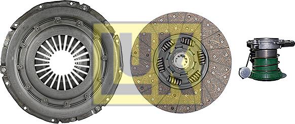 LUK 636 3025 33 - Sajūga komplekts www.autospares.lv