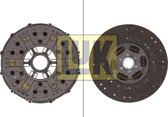 LUK 638 2966 09 - Sajūga komplekts www.autospares.lv